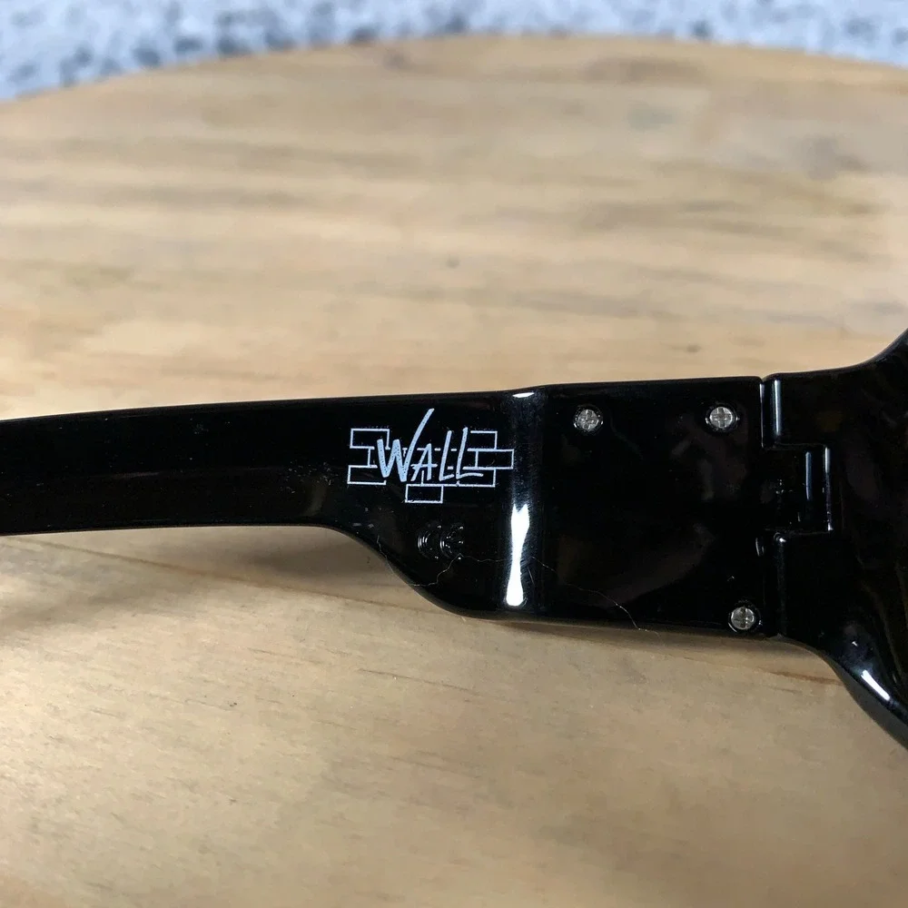 Julbo Wall Sunglasses Unisex One Size Black Polarized Wrap Sport Made in France